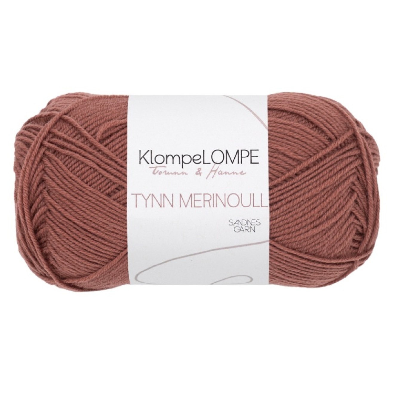 Sandnes Garn KlompeLOMPE Tynn Merinoull colour 4043 plum rose