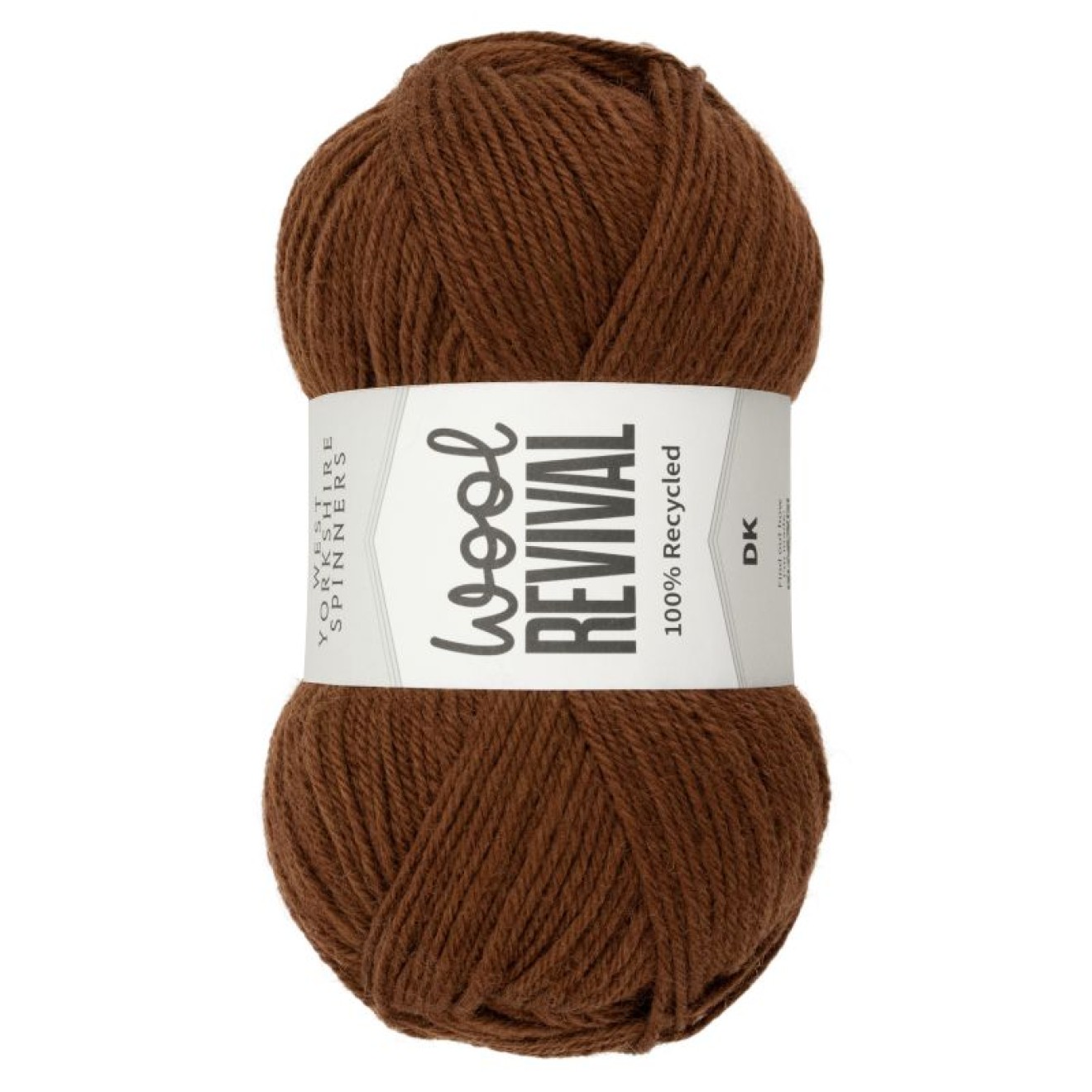 West Yorkshire Spinners Wool Revival DK colour 1256 bark