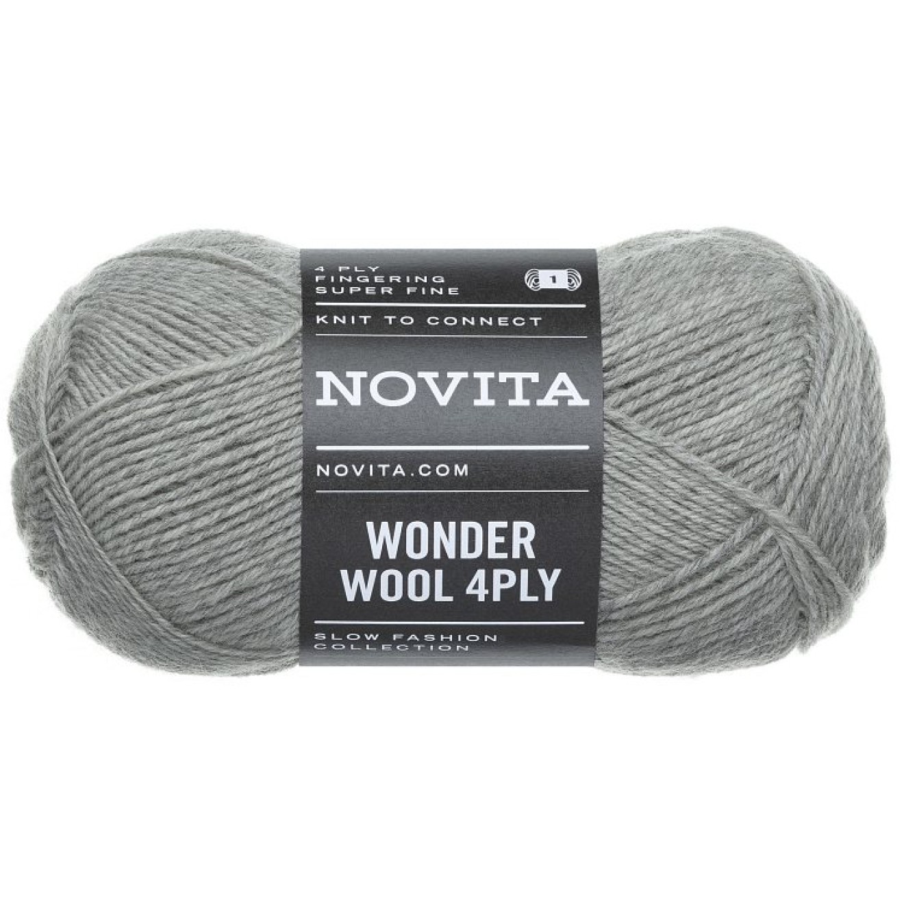 Novita Wonder Wool 4-ply Farbe 75 fog