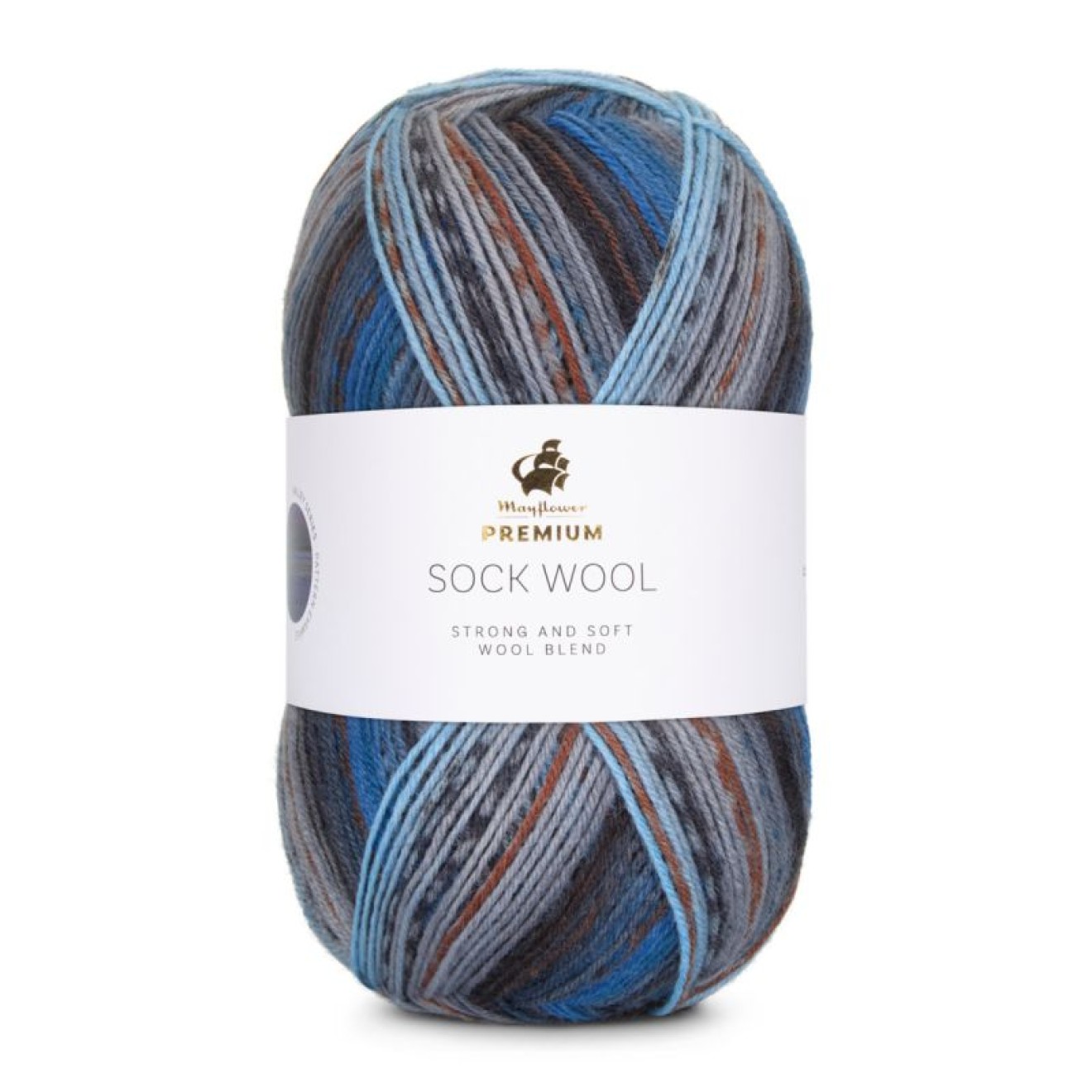 Mayflower Premium Sock Wool Valley colour 001 sky blue