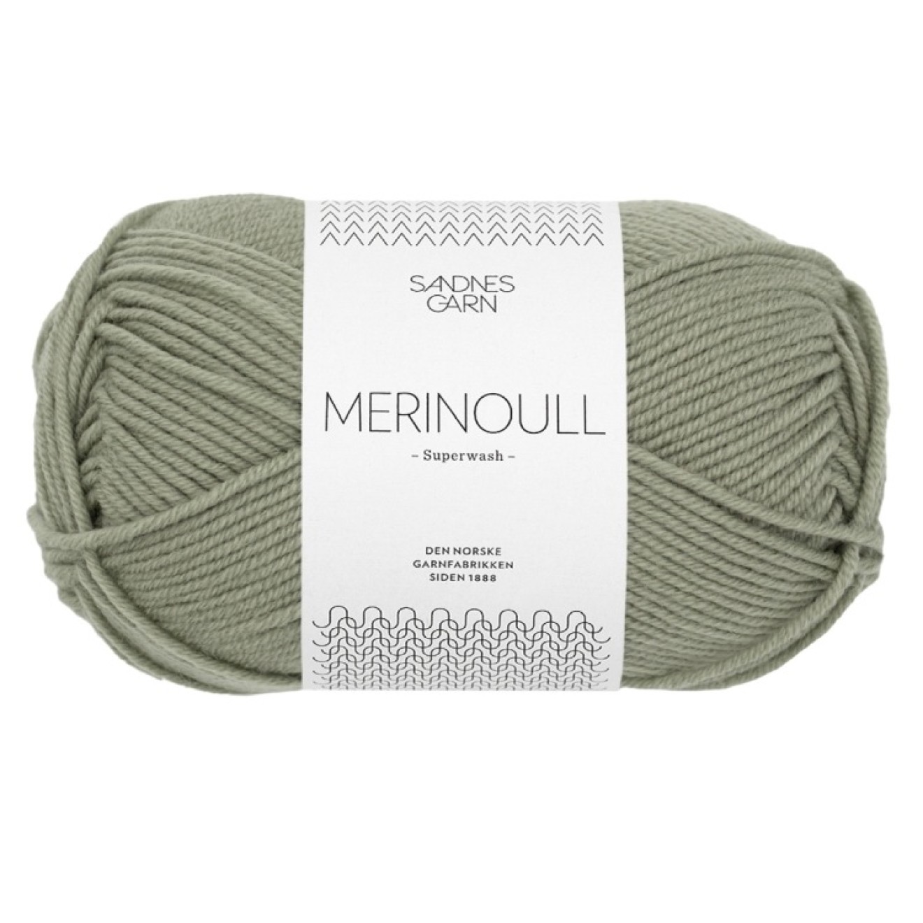 Sandnes Garn Merinoull colour 8521 dusty light green