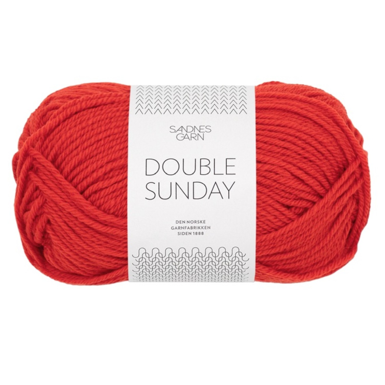 Sandnes Garn Double Sunday Farbe 4018 scarlet red