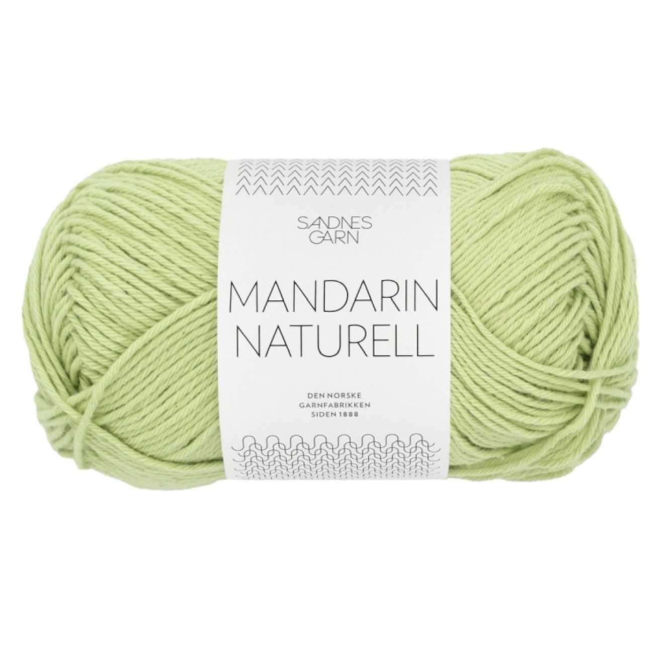 Sandnes Garn Mandarin Naturell colour 9523 lime punch
