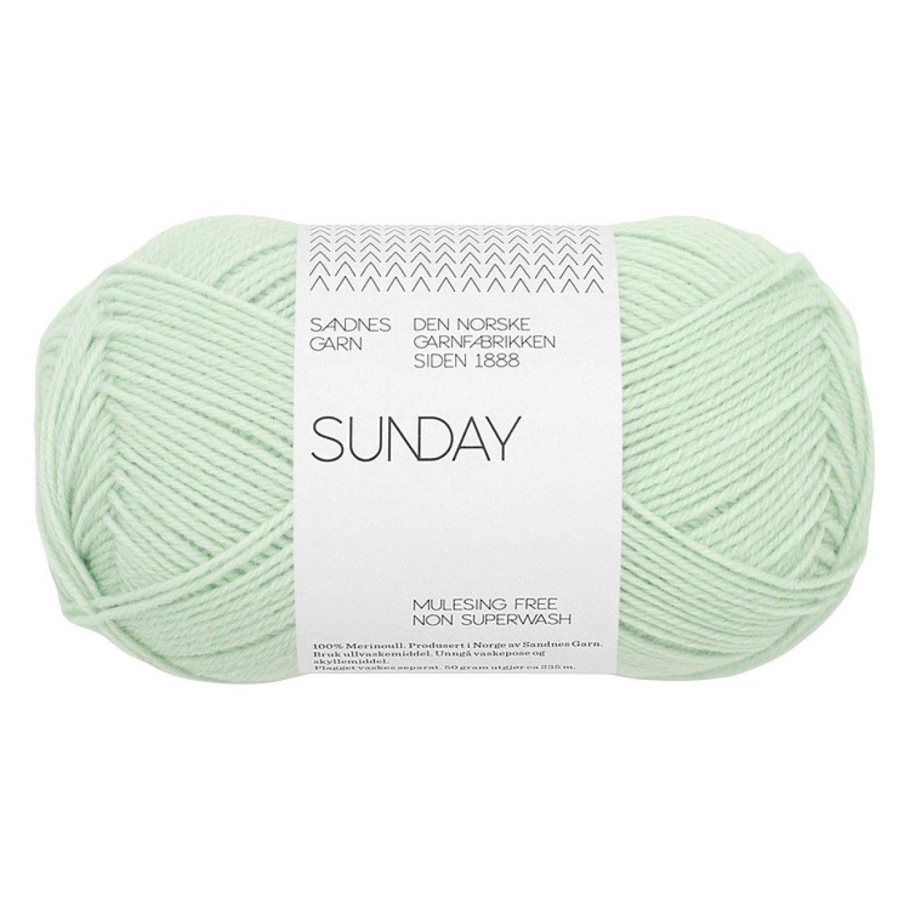 Sandnes Garn Sunday Farbe 7911 mint green