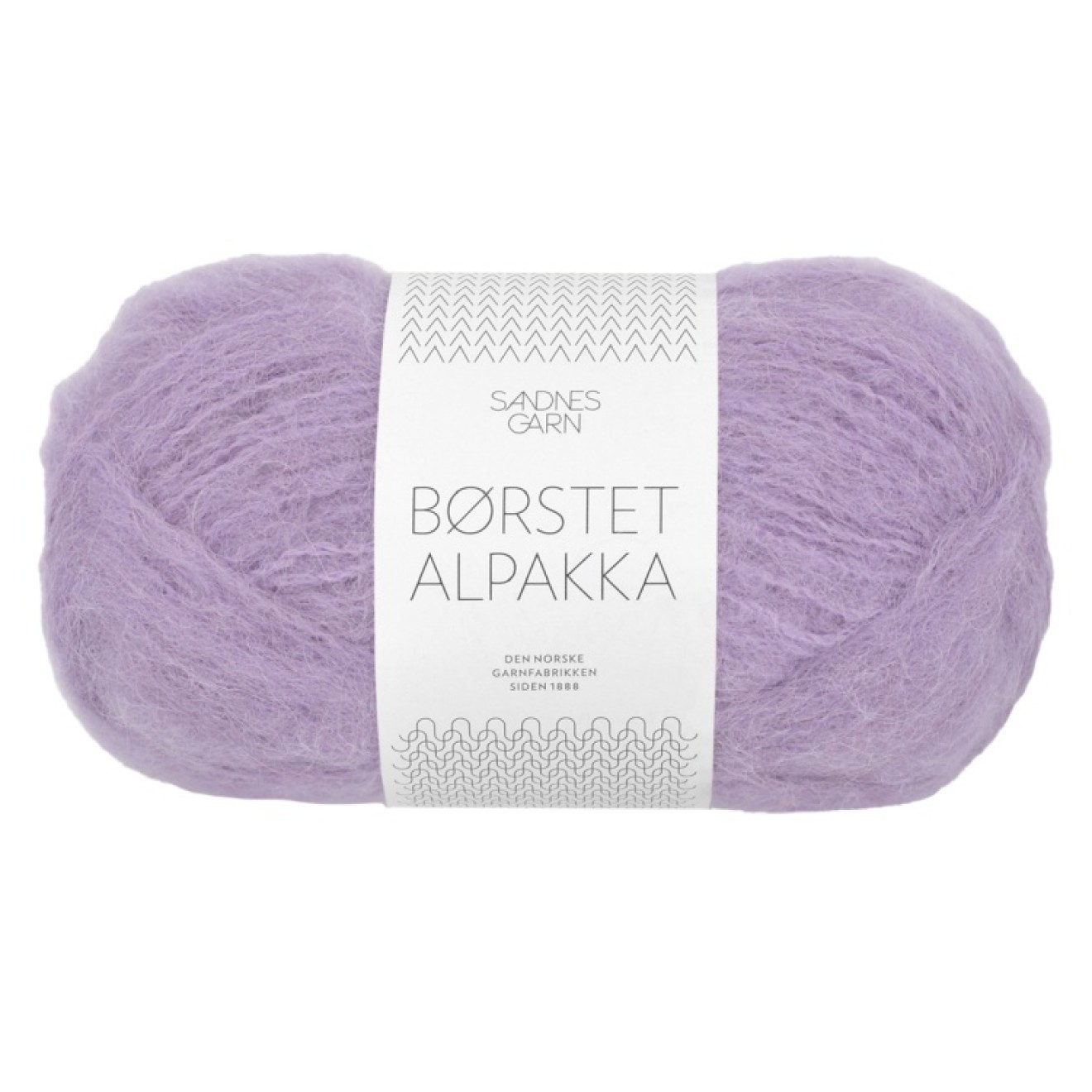 Sandnes Garn Borstet Alpakka colour 5043 lilla