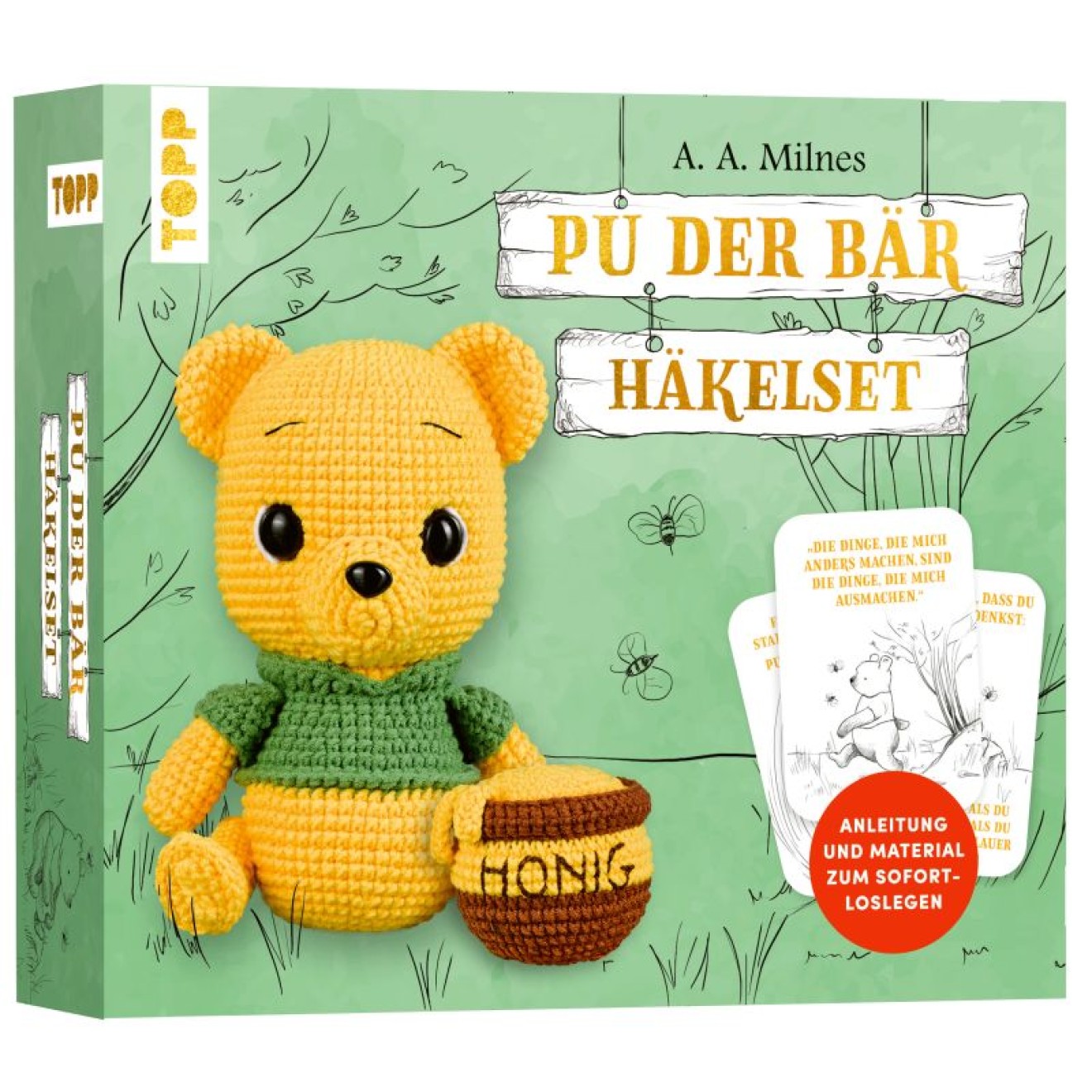 frechverlag Pu der Bär - Häkelset