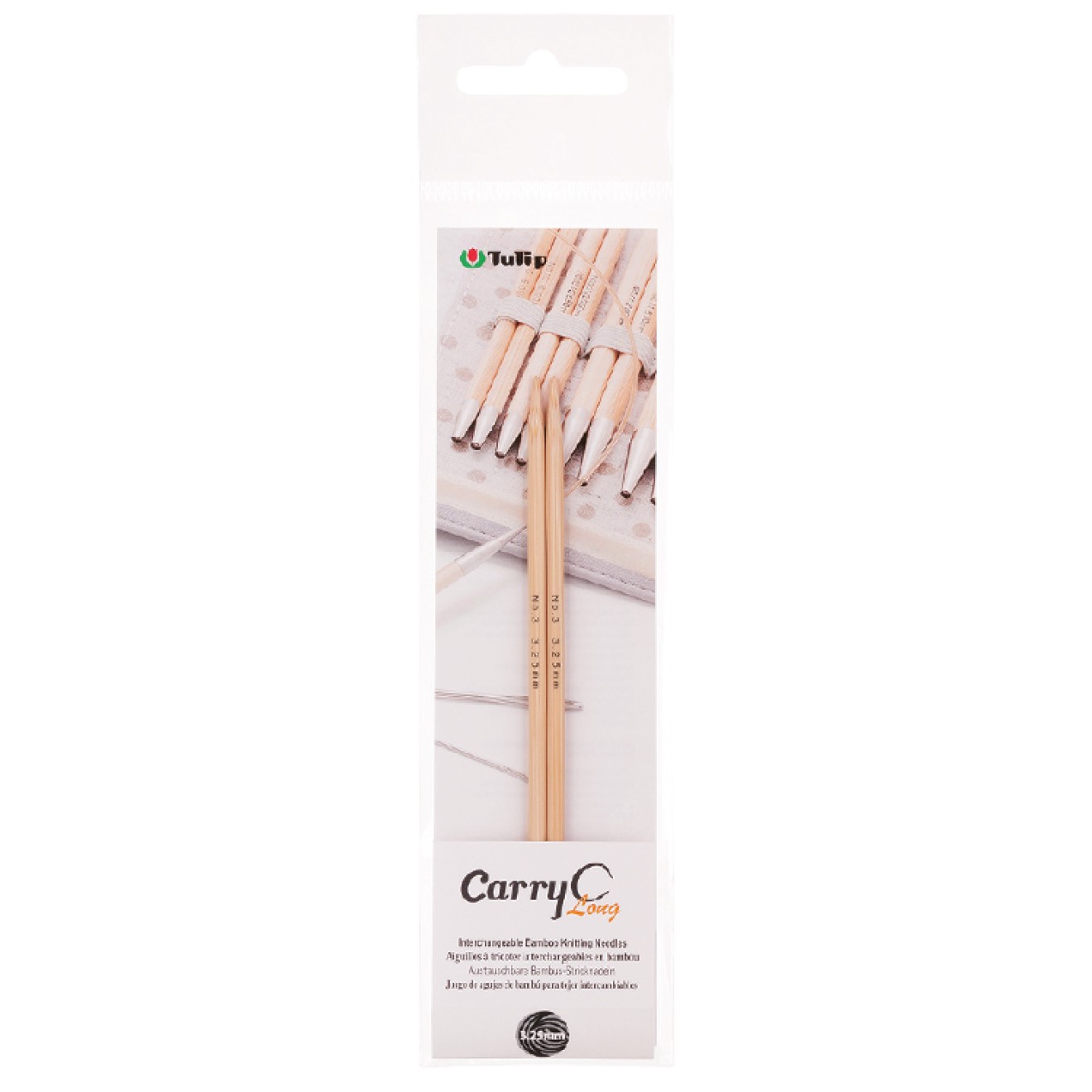 Tulip carryC Long interchangeable circular needles 3,50 mm / 12 cm