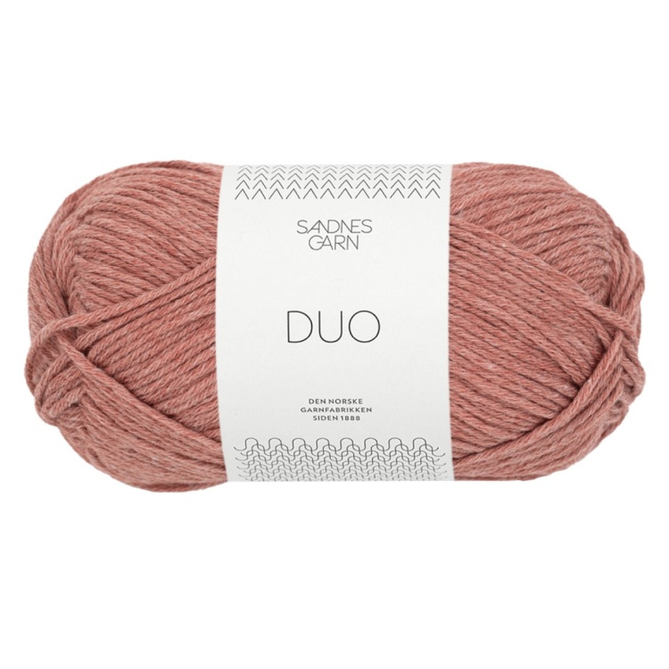 Sandnes Garn Duo Farbe 3543 warm brown mottled
