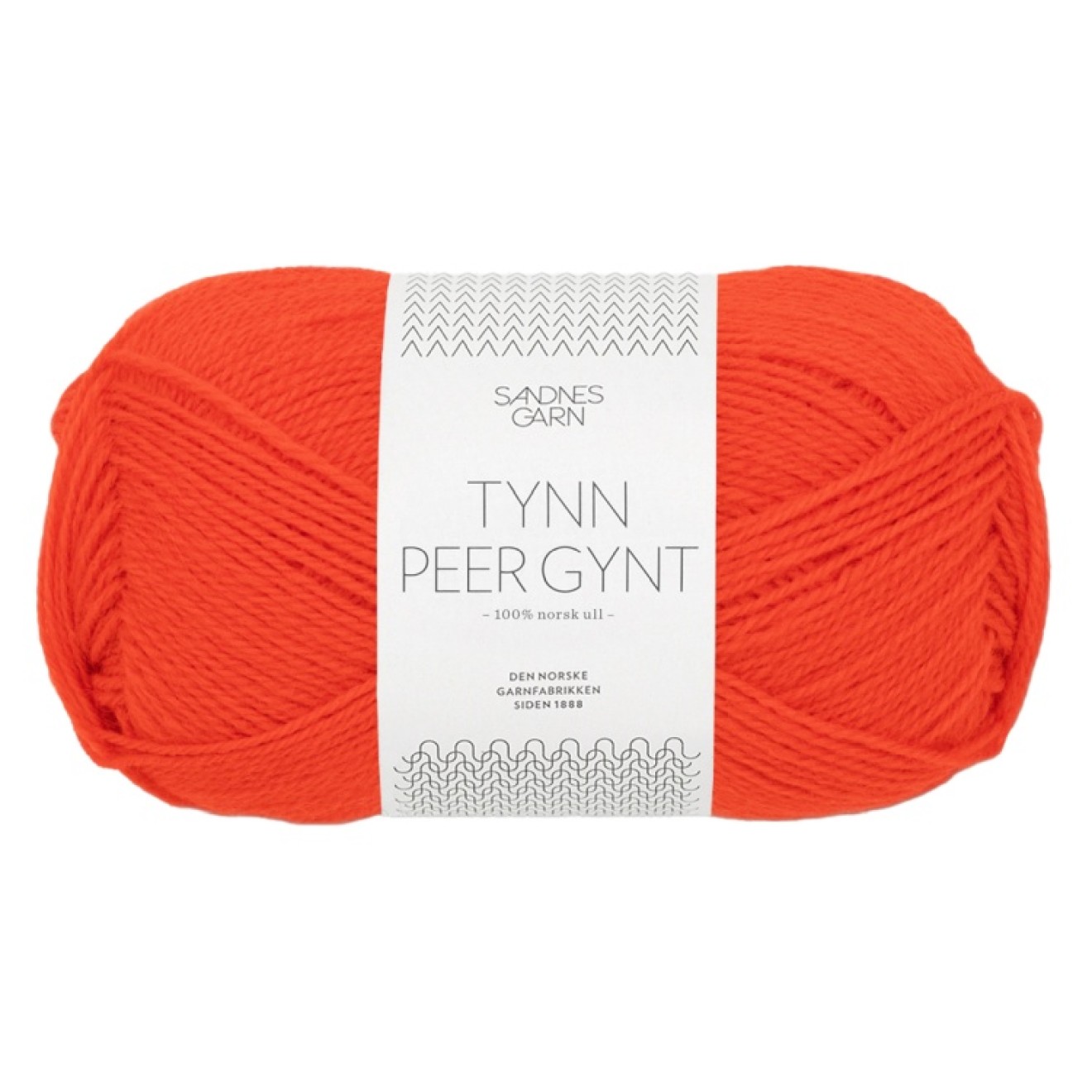 Sandnes Garn Tynn Peer Gynt colour 3819 spicy orange