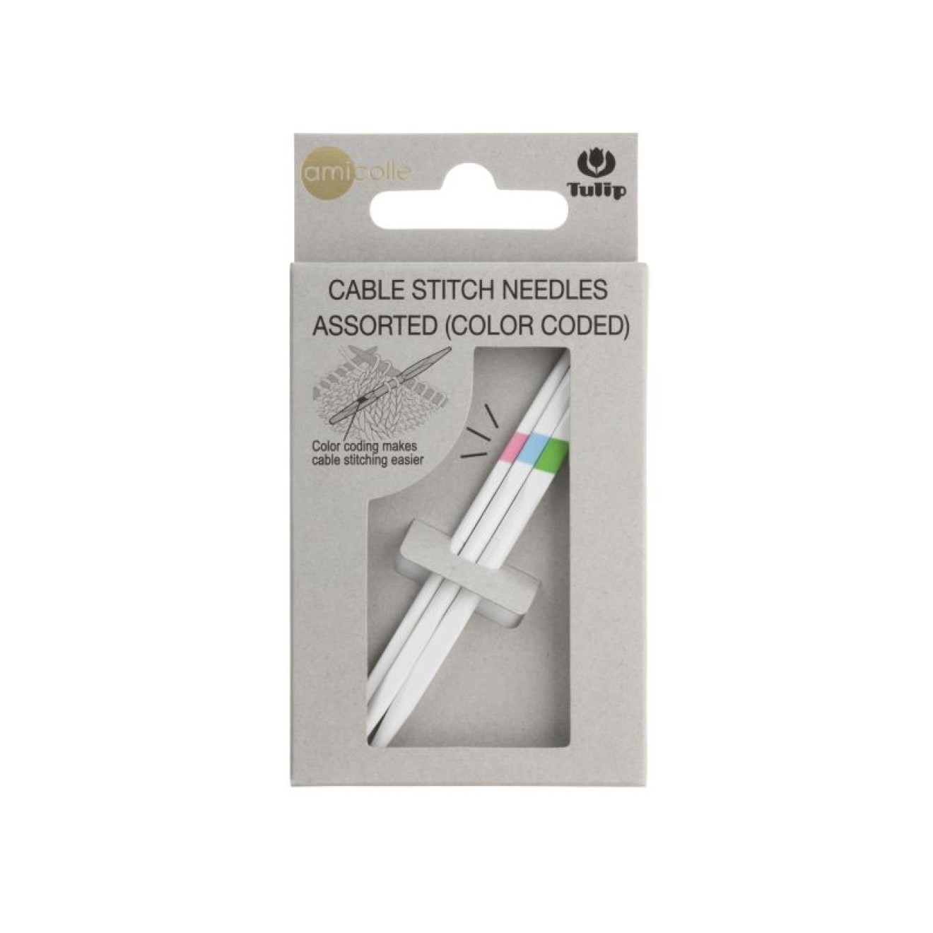 Tulip Stitch Kabel needle cable