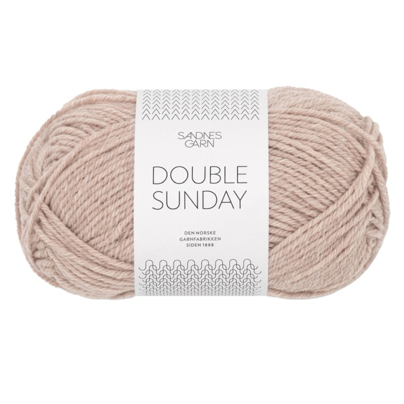Sandnes Garn Double Sunday Farbe 2650 beige mottled