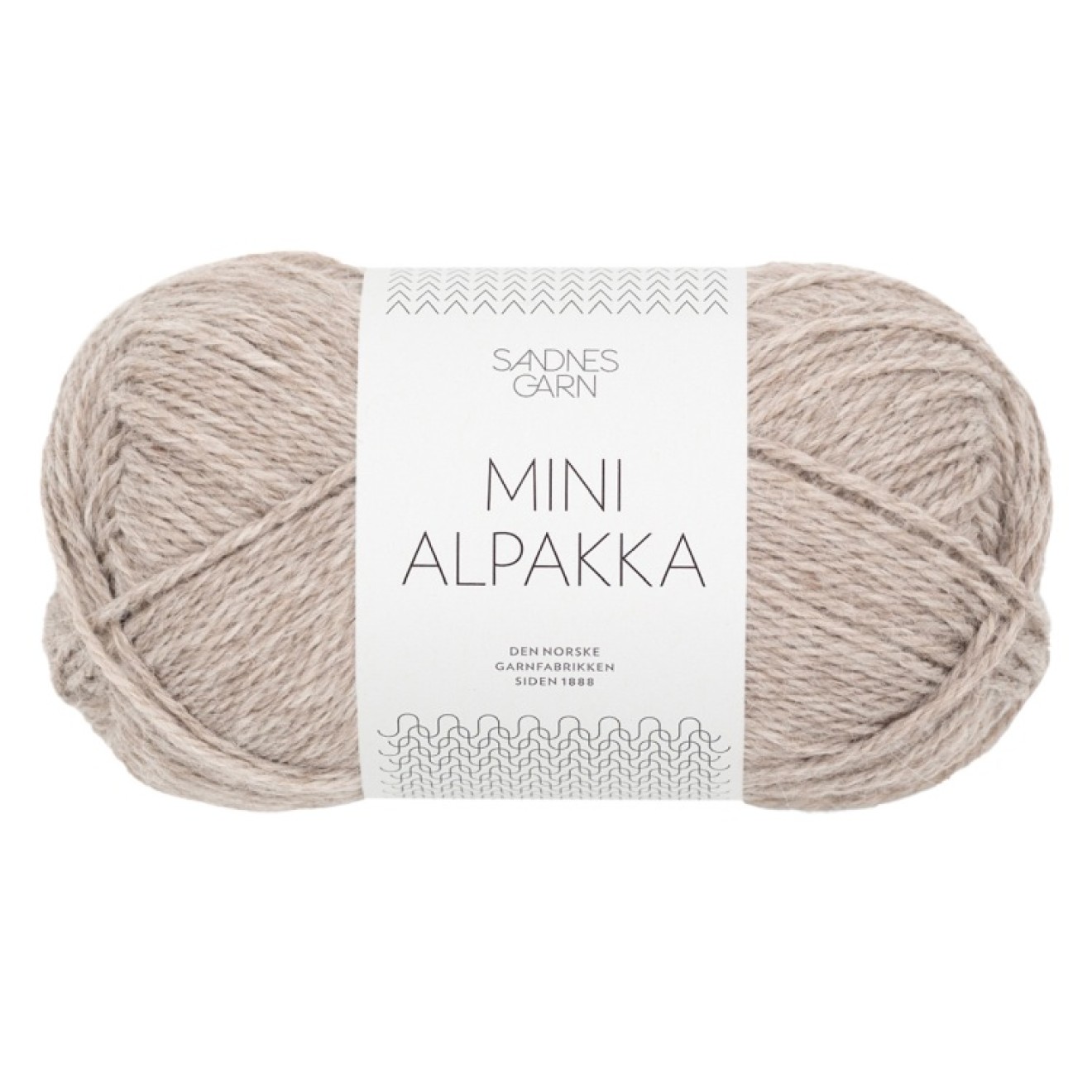 Sandnes Garn Mini Alpakka Farbe 2650 beige mottled