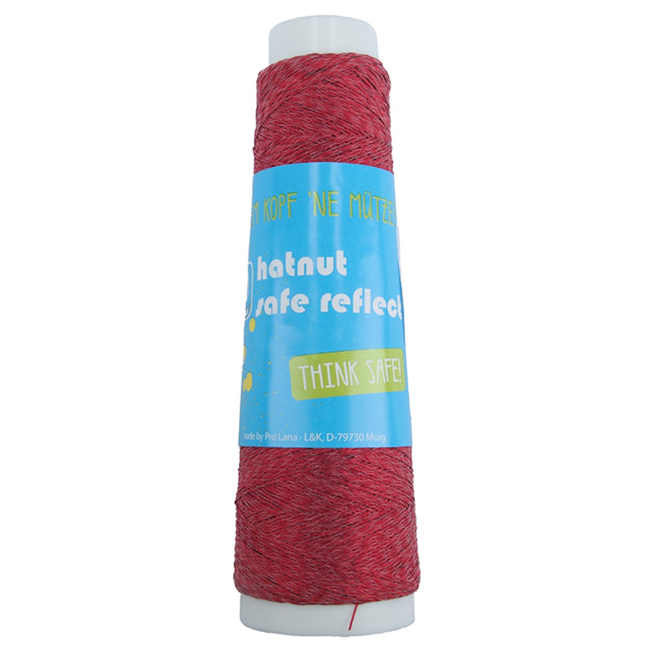 Pro Lana safe reflect Garn colour 30 red