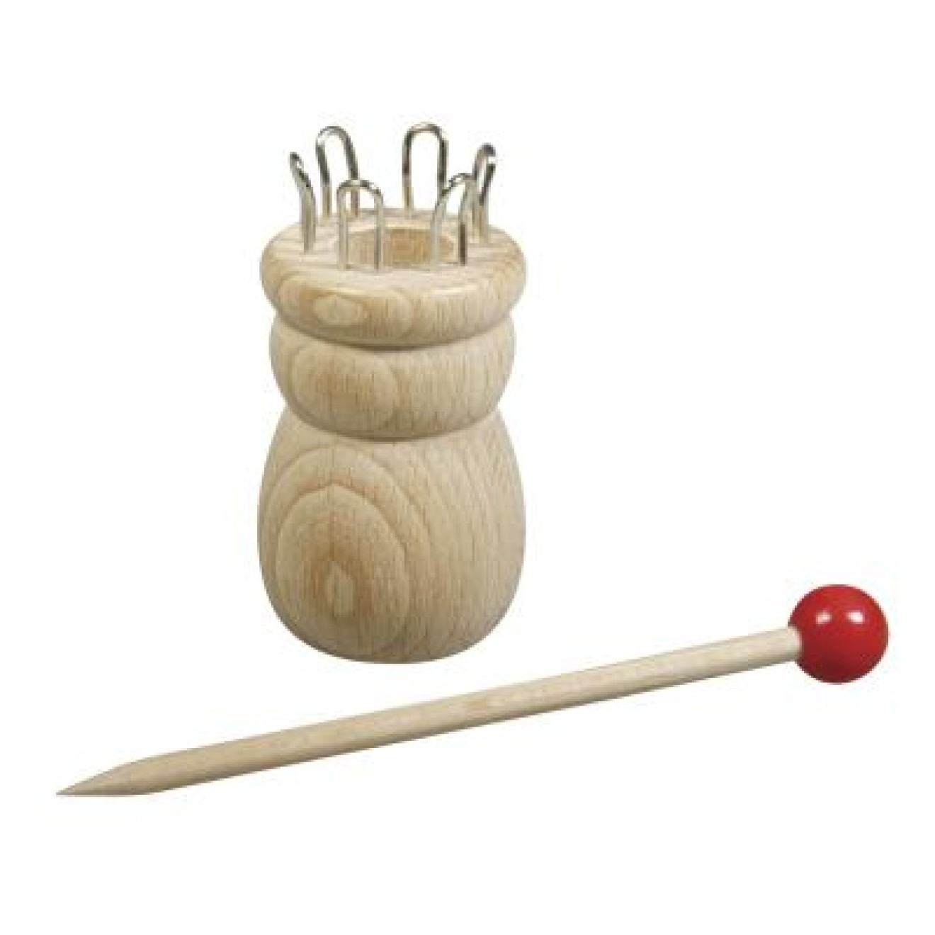Rayher wood Strickliesel colour with needle