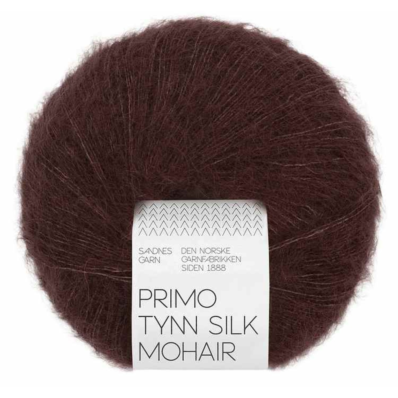 Sandnes Garn Primo Tynn Silk Mohair colour 4381 dark fudge