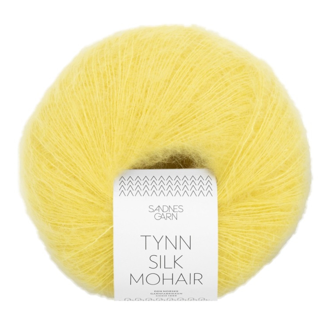 Sandnes Garn Tynn Silk Mohair colour 9004 lemon