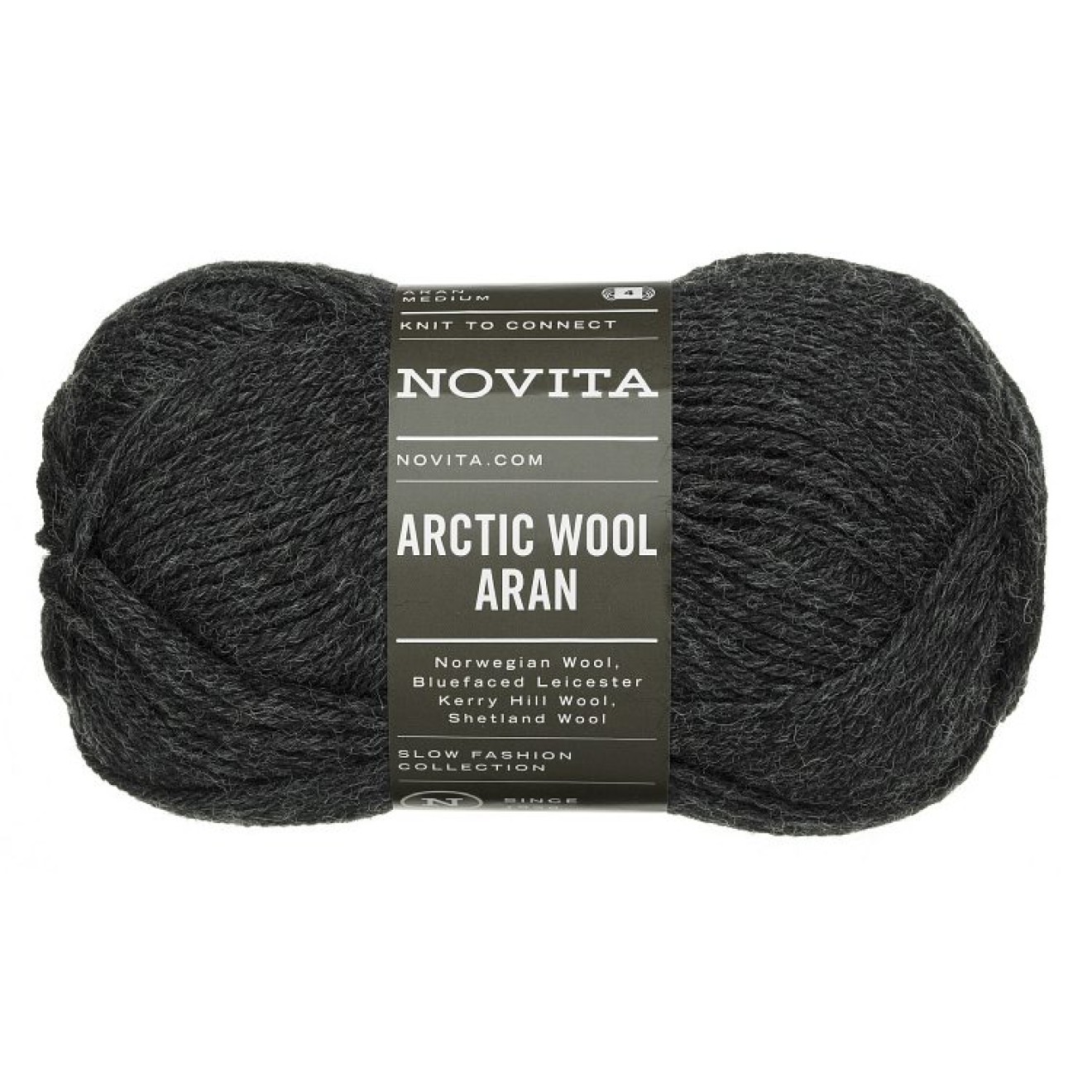 Novita Arctic Wool Aran Farbe 89 thunder