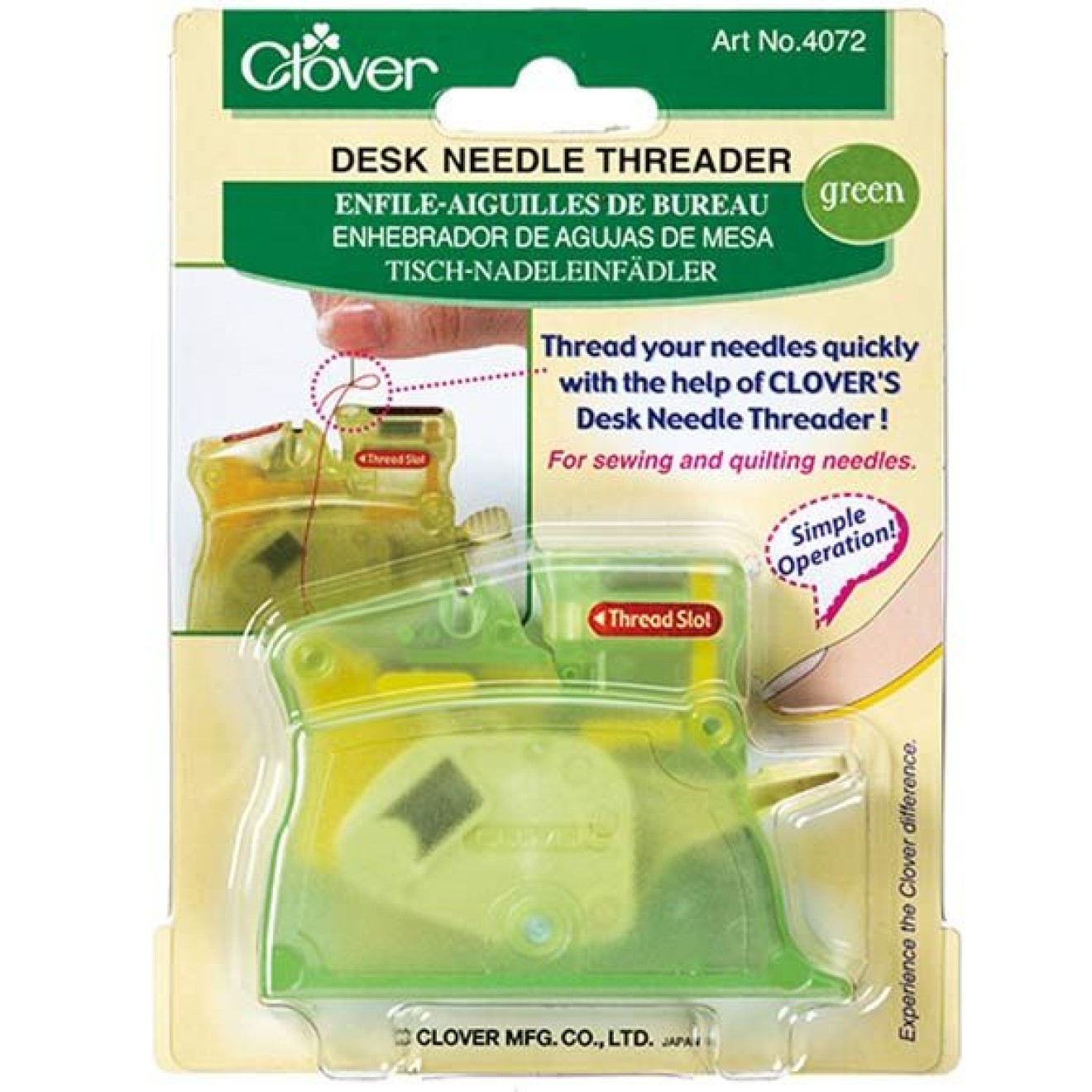 Clover Tisch Nadel threader