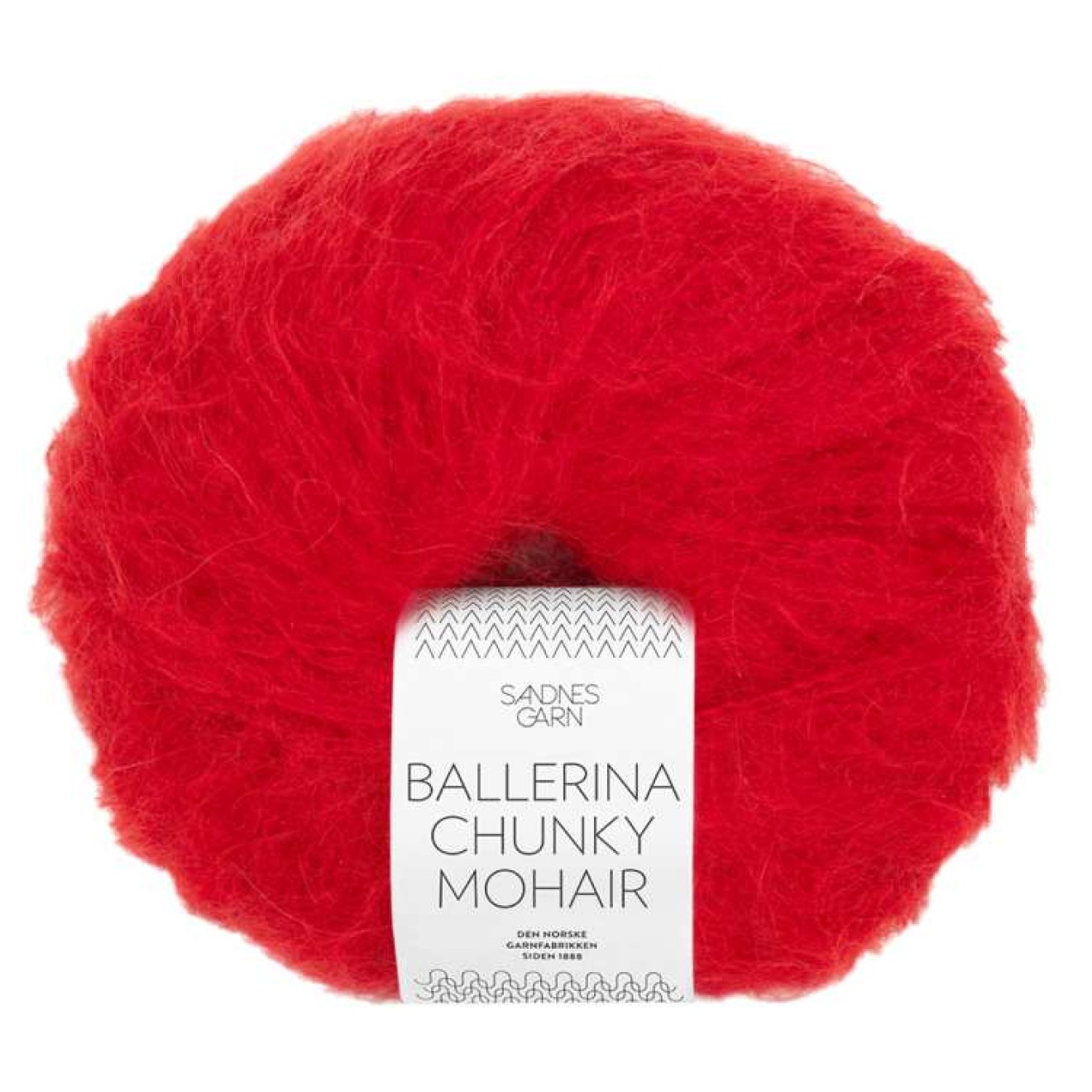 Sandnes Garn Ballerina Chunky Mohair colour 4219 true red