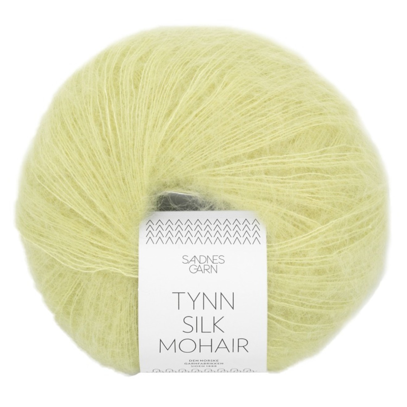 Sandnes Garn Tynn Silk Mohair colour 9523 lime punch