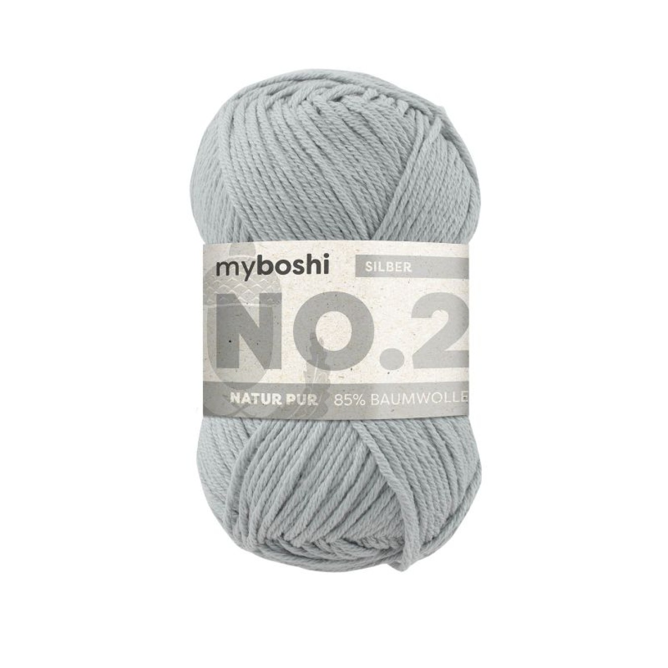 myboshi No. 2 colour col. Silber