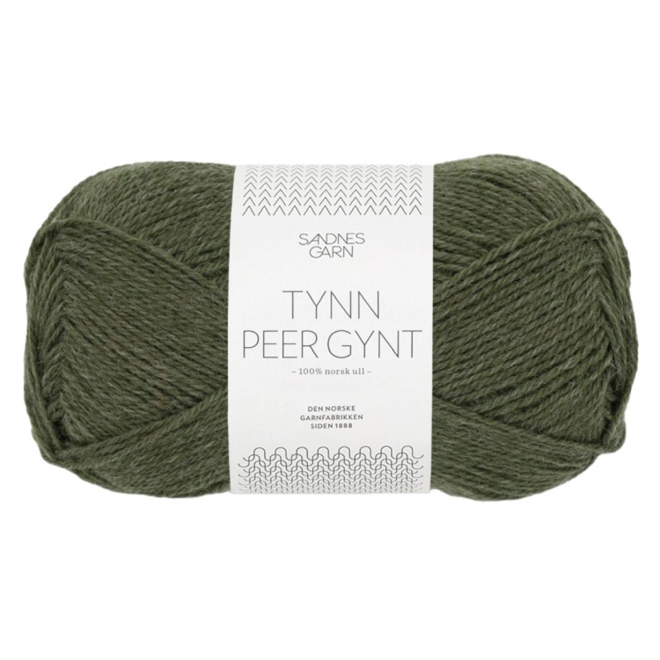 Sandnes Garn Tynn Peer Gynt colour 9572 green mottled