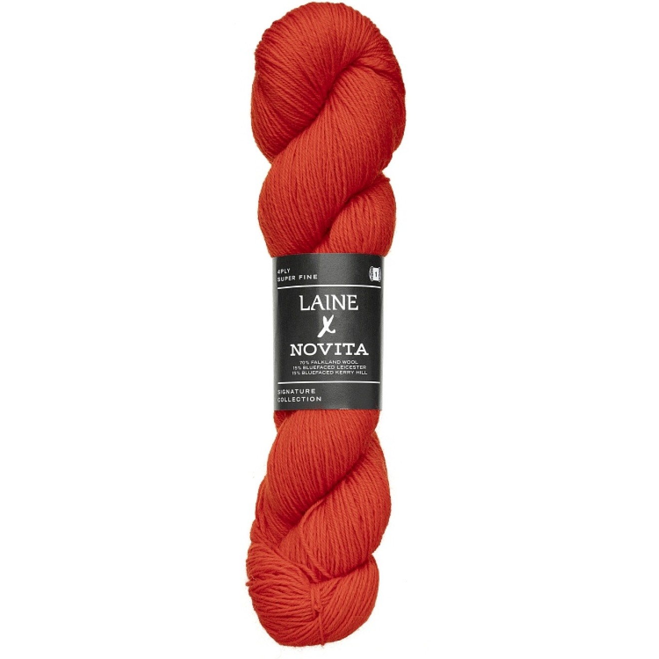 Novita Laine 4-ply Farbe 5441 sunset poppy