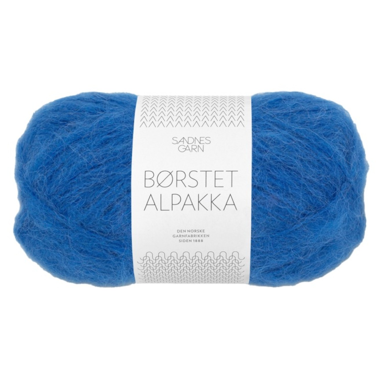 Sandnes Garn Borstet Alpakka colour 6046 jolly blue