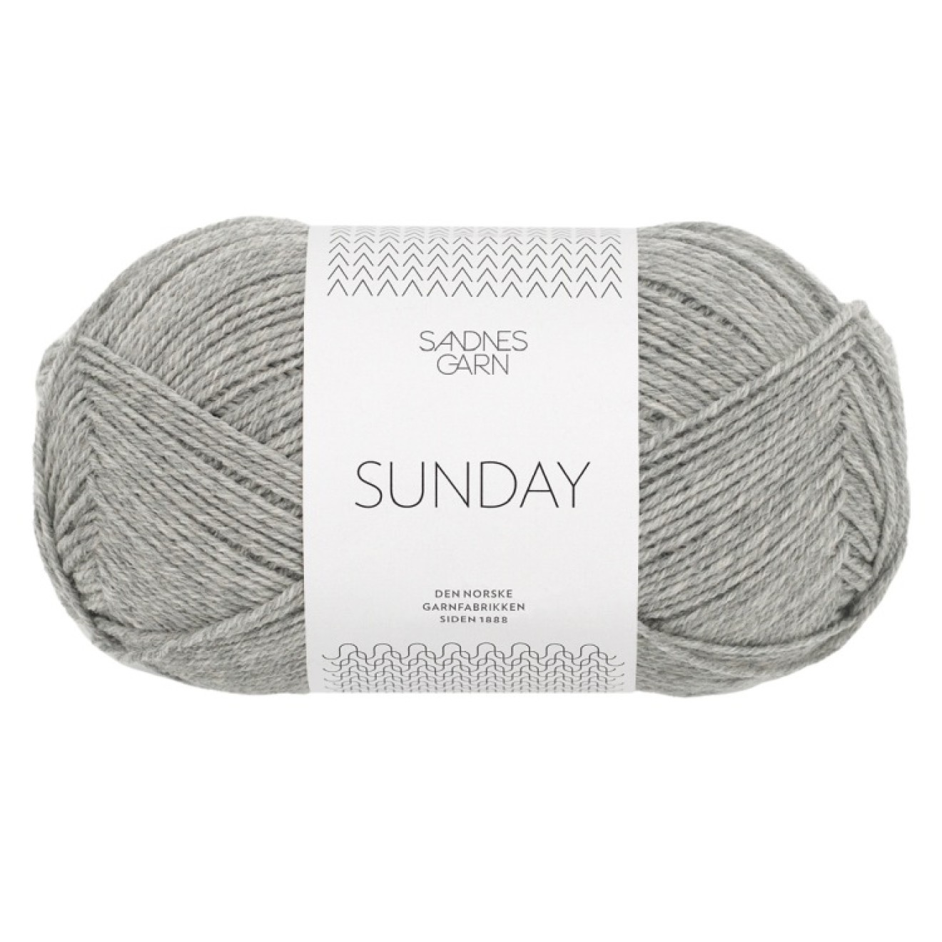 Sandnes Garn Sunday colour 1042 grey mottled