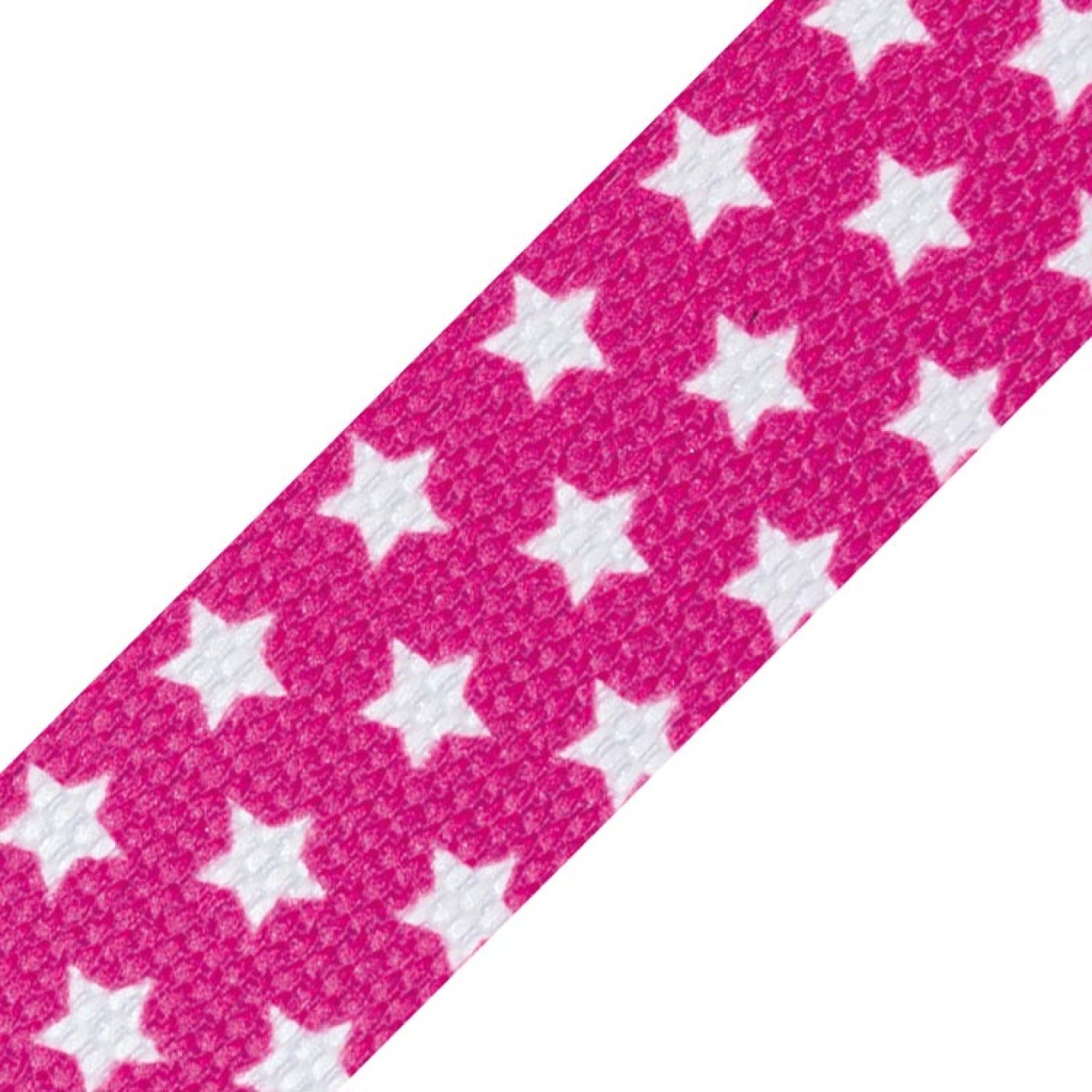 HANABI Gurtband Sterne 30 mm colour 1006 fuchsia