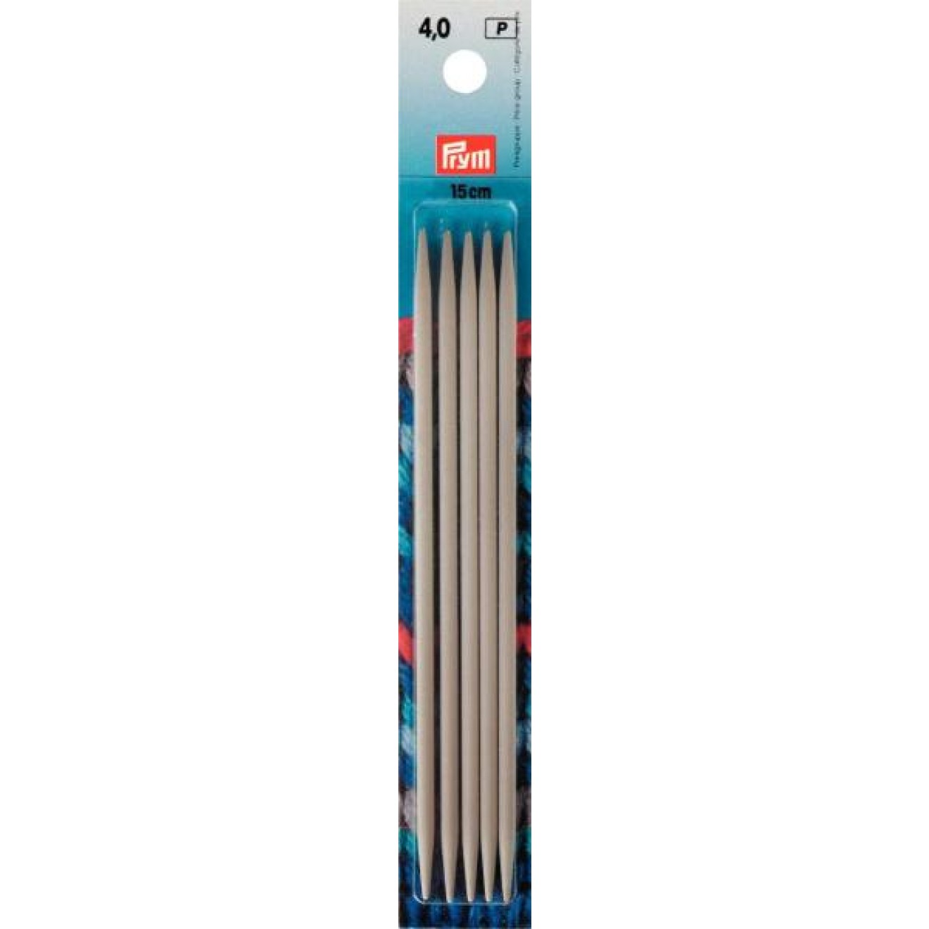 Prym double point needles 4,00 mm / 15 cm
