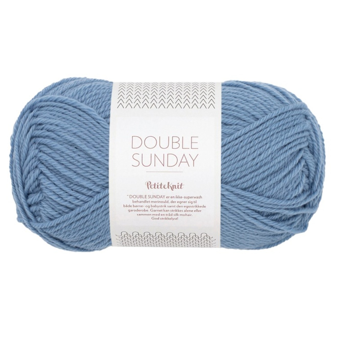 Sandnes Garn Double Sunday by PetiteKnit colour 6043 baby blue eyes