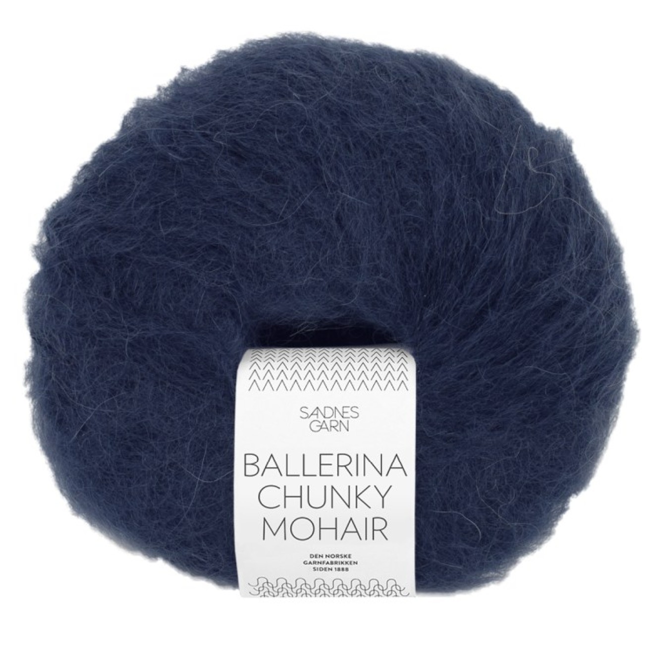 Sandnes Garn Ballerina Chunky Mohair colour 5581 deep navy