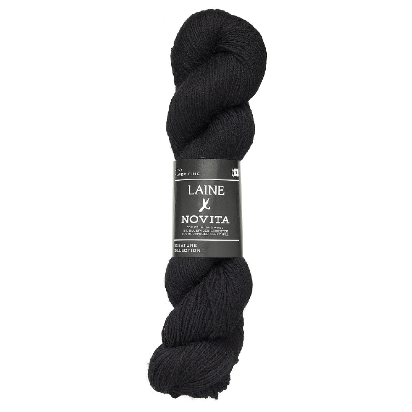 Novita Laine 4-ply Farbe 891 winter black
