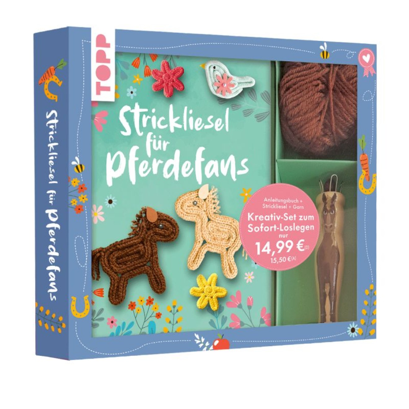 frechverlag craft set Strickliesel for Pferdefans