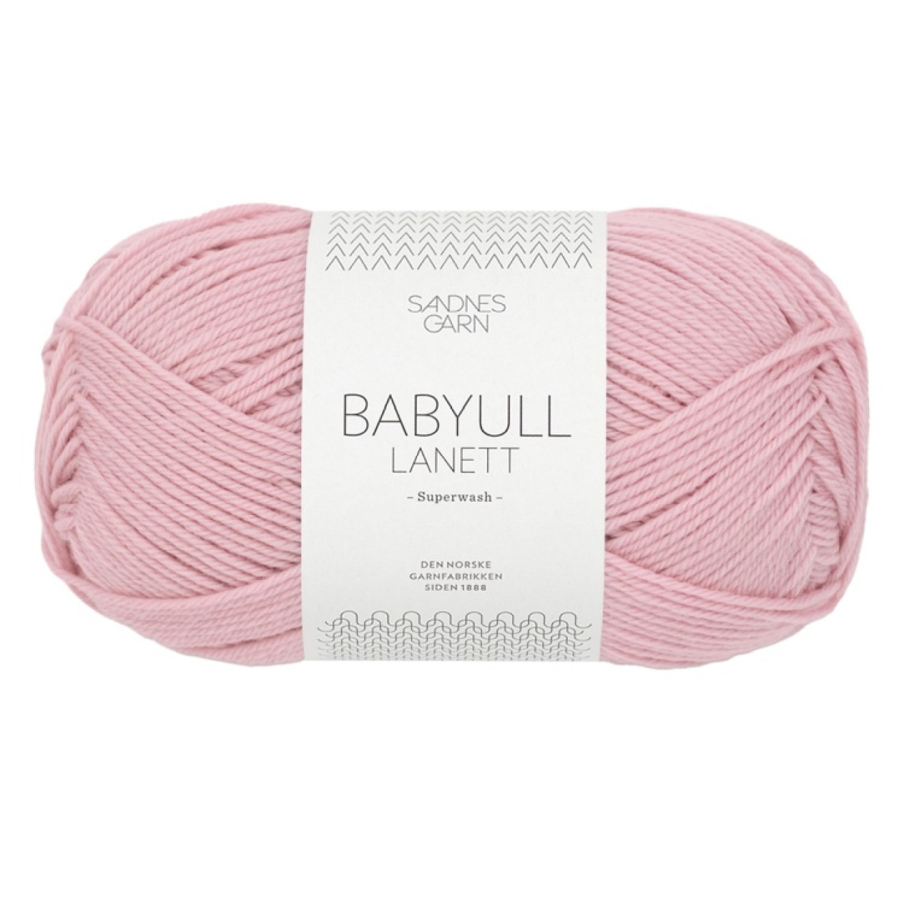 Sandnes Garn Babyull Lanett colour 4312 covered pink