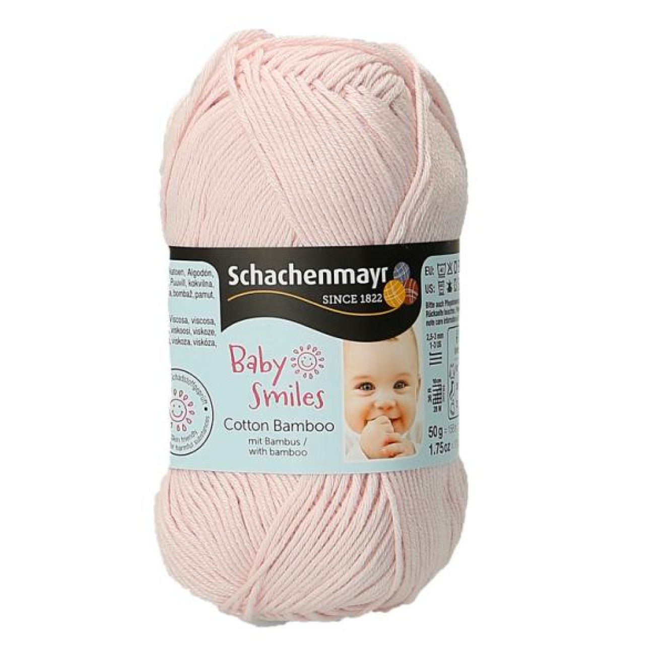 Schachenmayr Baby Smiles Cotton Bamboo colour 01035 pink
