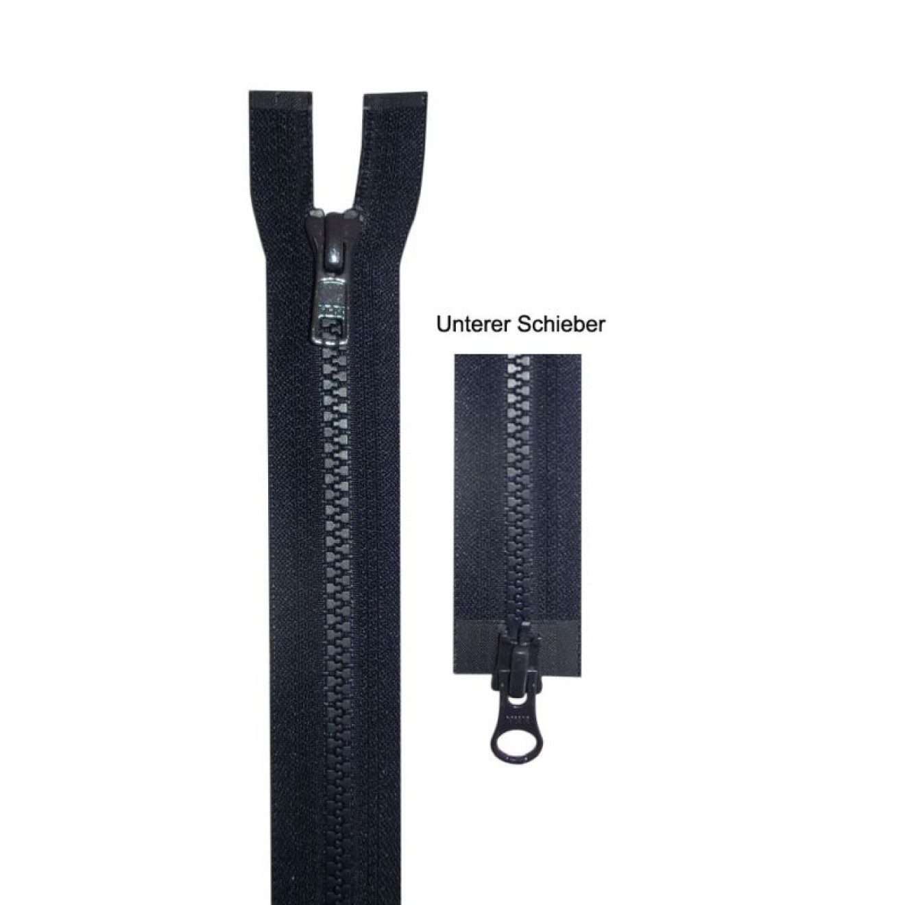 YKK VSMR-5 Vislon Zweiwege teilbar Farbe 058 marine