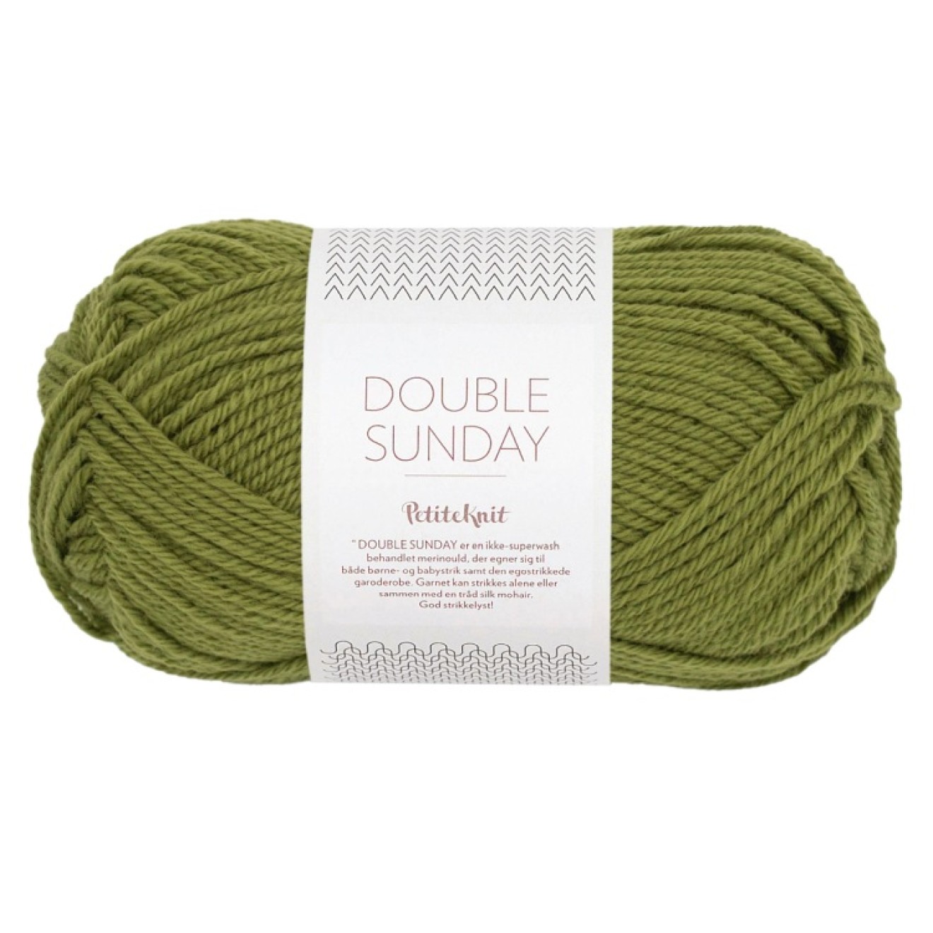Sandnes Garn Double Sunday by PetiteKnit colour 9564 matcha