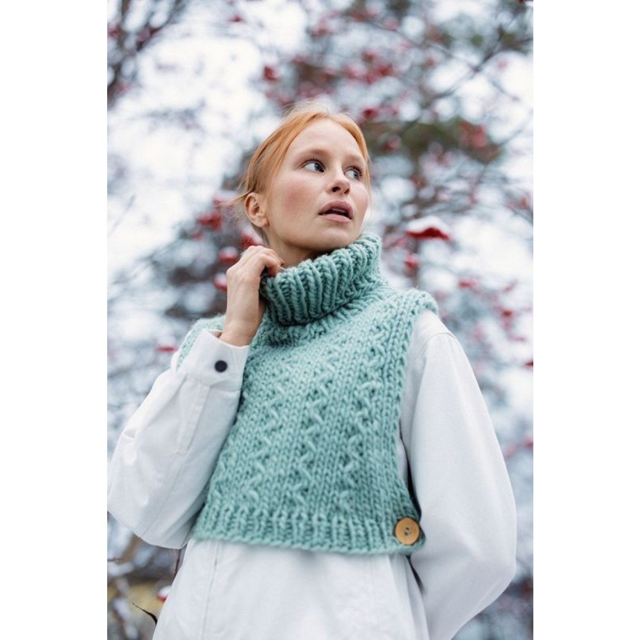 Novita single pattern single pattern Talvimarja-Halswärmer - German