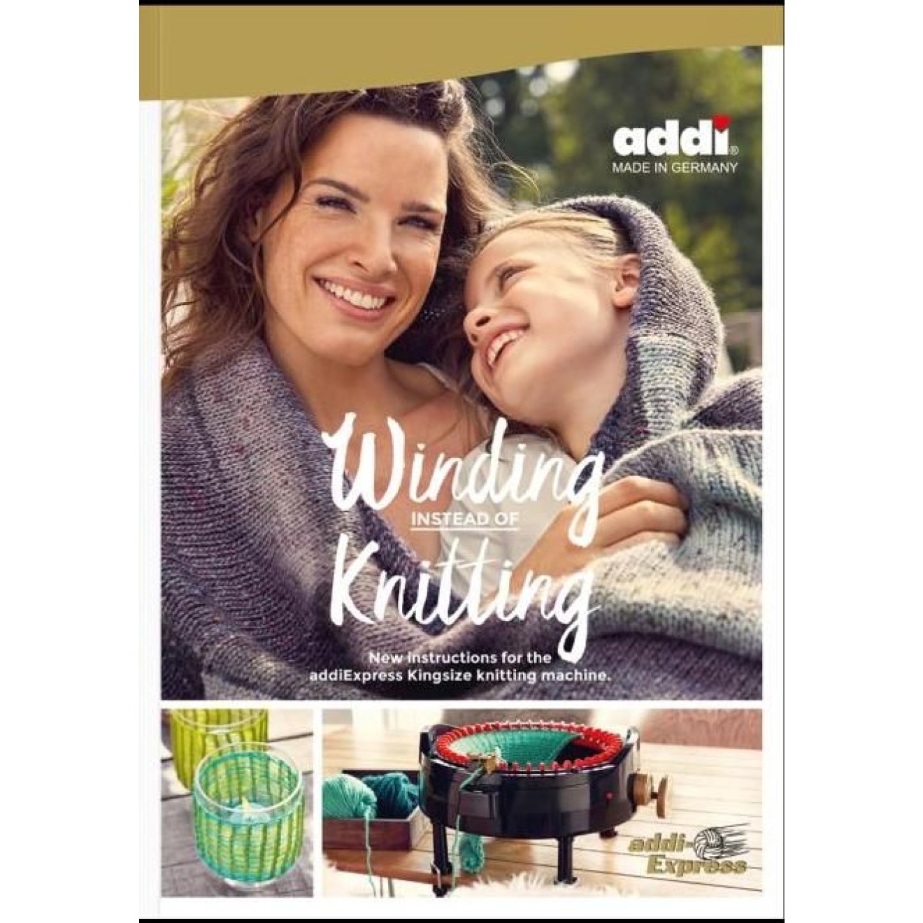 addi Book Kurbeln statt stricken in French