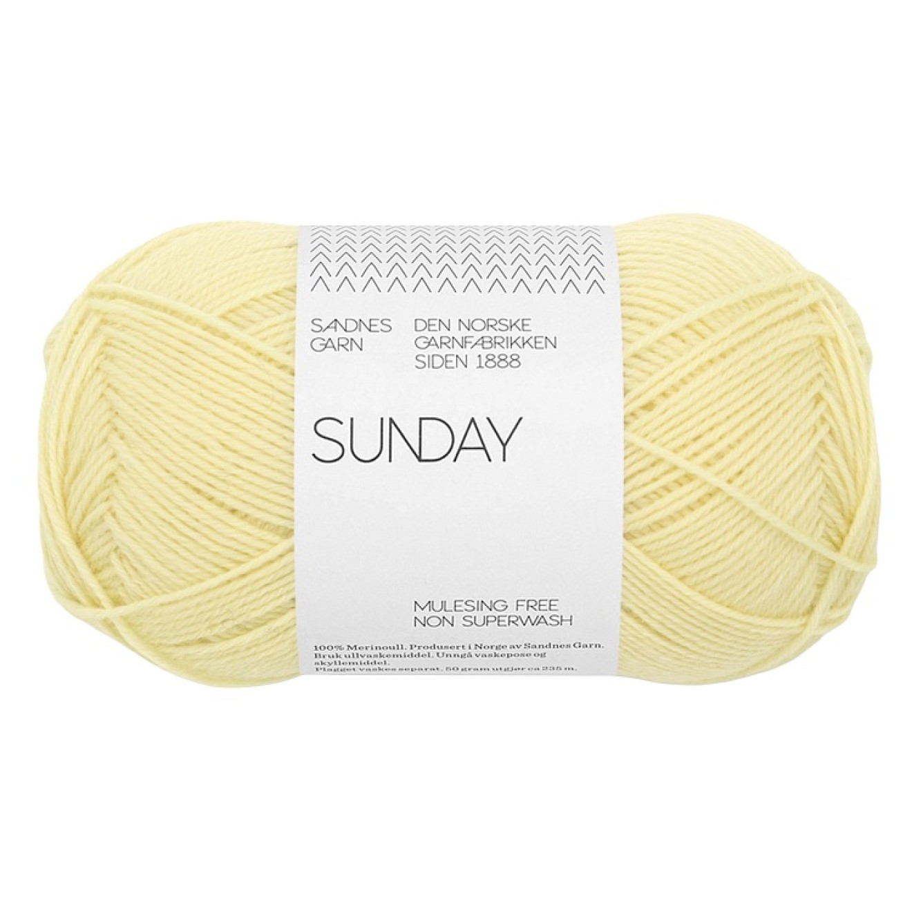 Sandnes Garn Sunday Farbe 9602 lemonade