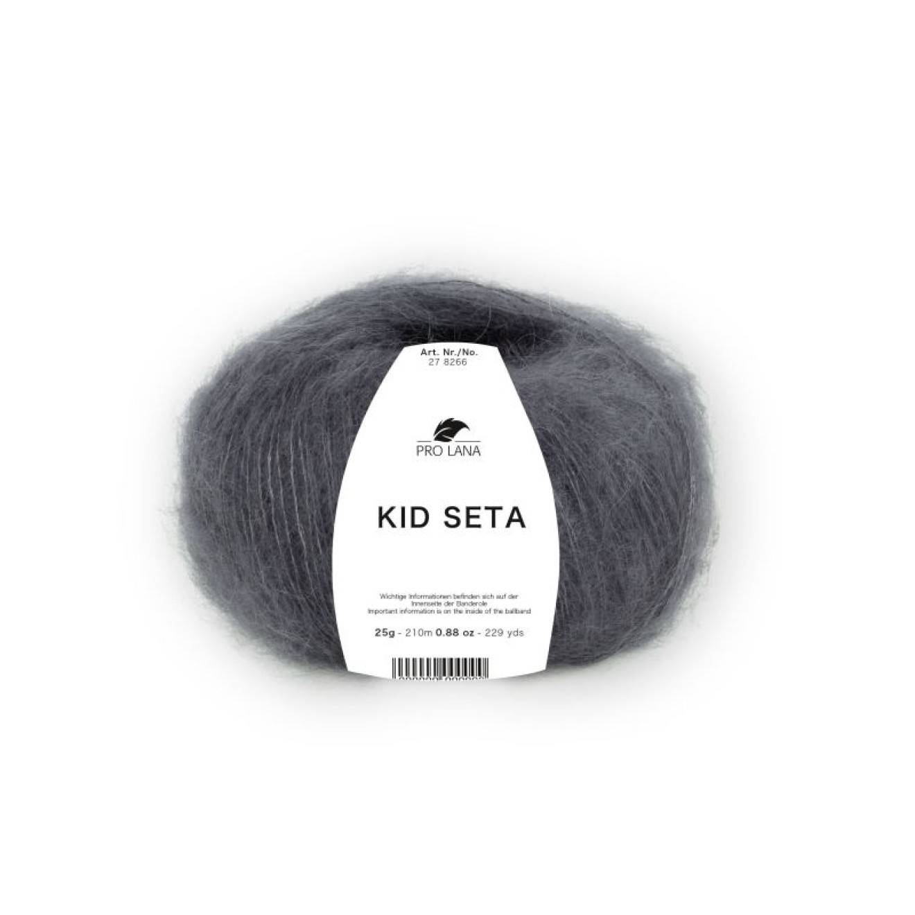 Pro Lana Kid Seta Farbe 098 anthrazit