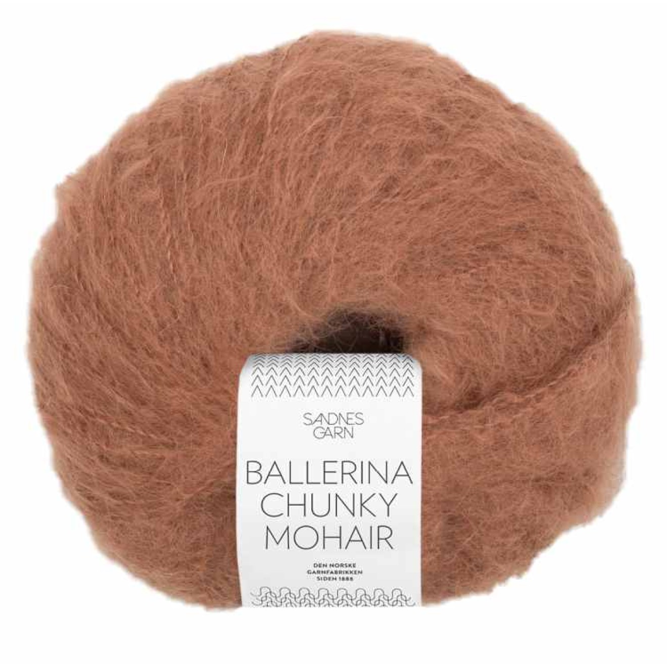 Sandnes Garn Ballerina Chunky Mohair colour 3342 mocha mousse