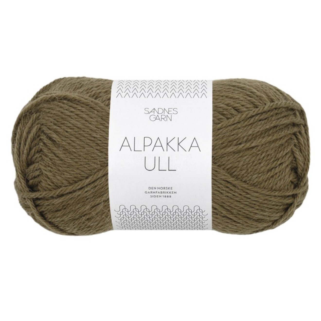Sandnes Garn Alpakka Ull colour 9873 dark olive