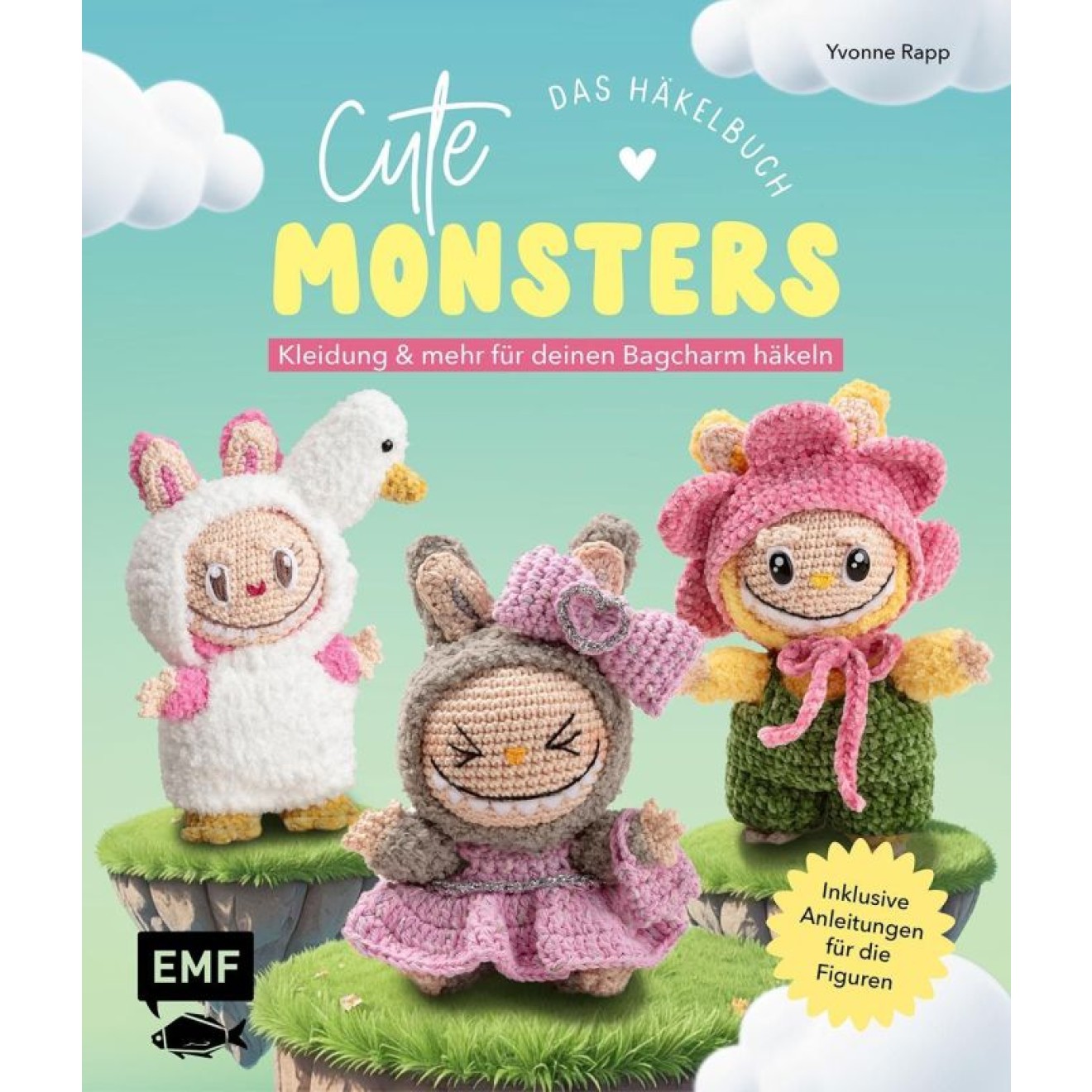 EMF Cute Monsters – Das Häkelbuch für Labubu-Fans