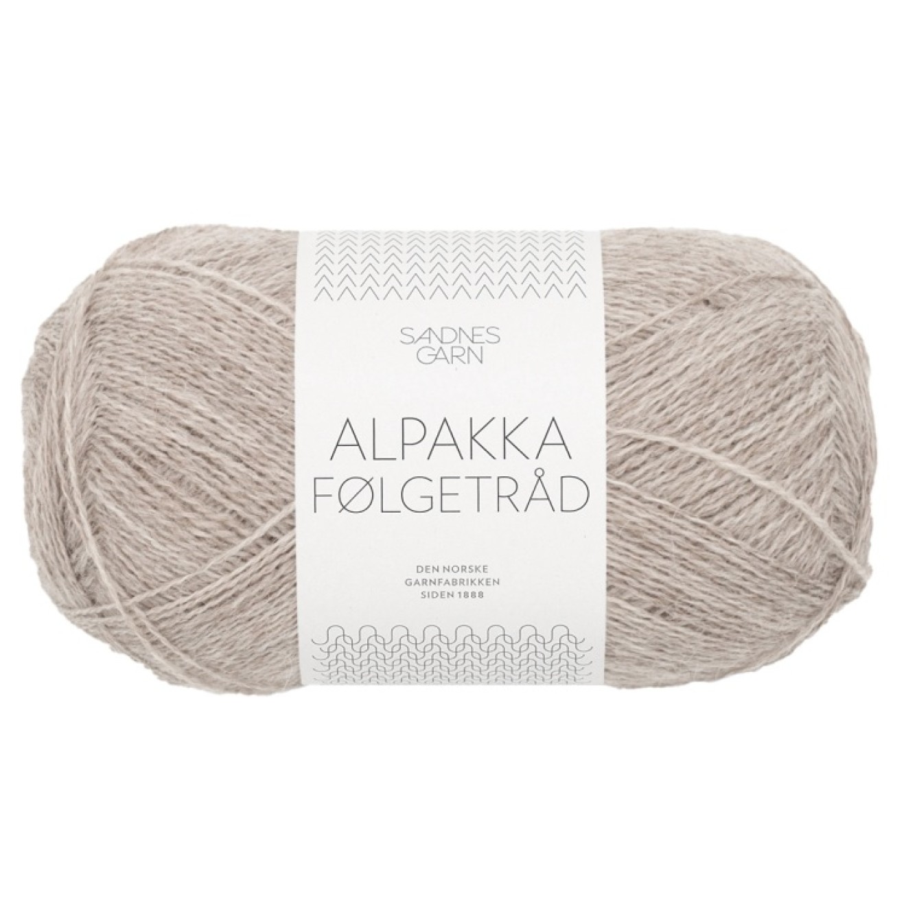 Sandnes Garn Alpakka Folgetrad Farbe 2650 beige mottled