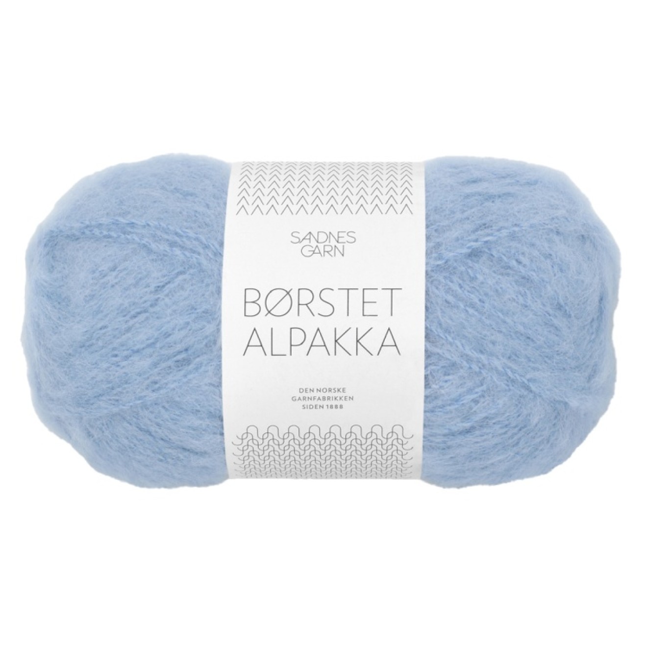 Sandnes Garn Borstet Alpakka colour 6003 light blue