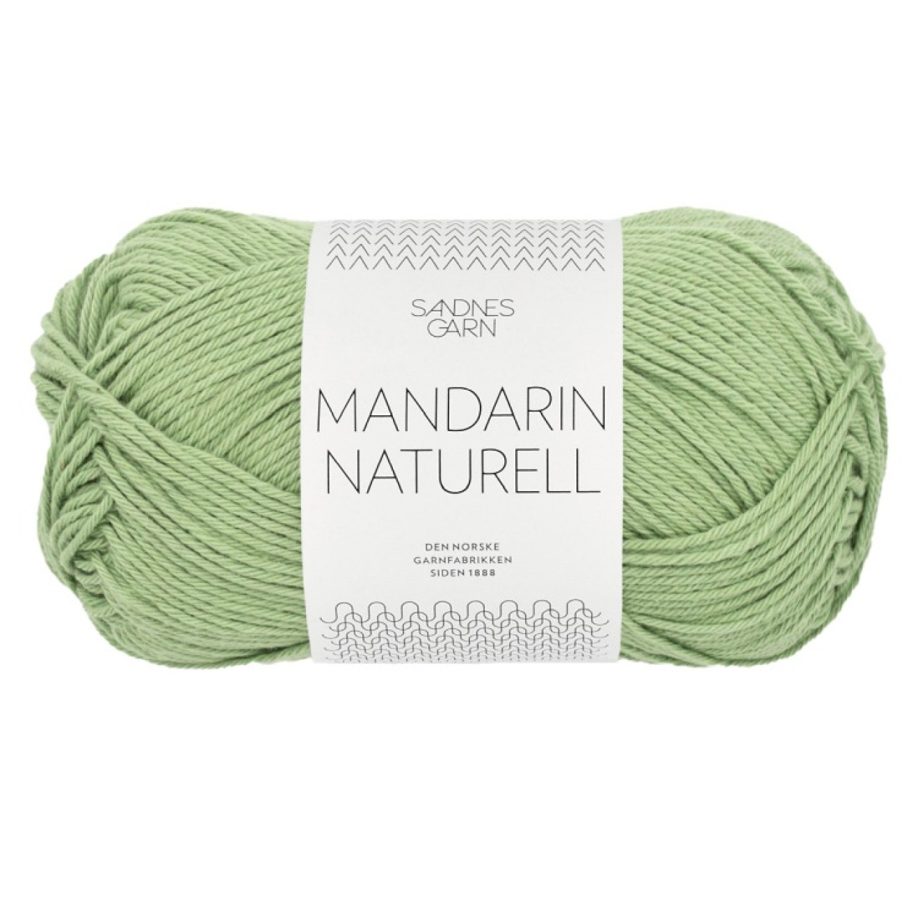 Sandnes Garn Mandarin Naturell colour 8734 naturell green
