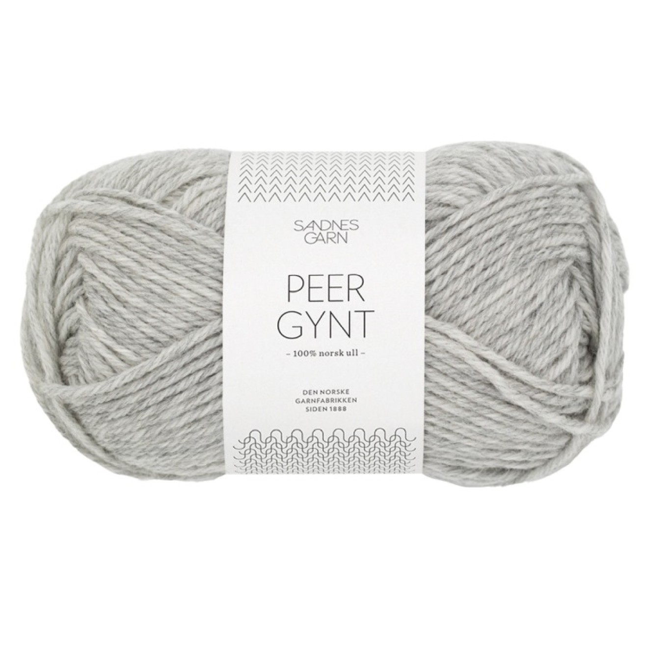 Sandnes Garn Peer Gynt colour 1032 light grey mottled